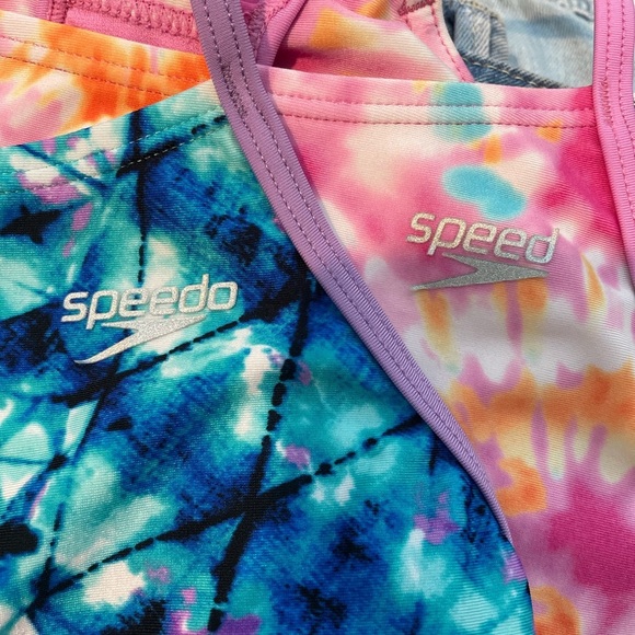 Speedo Pink Swimwear(2 Sets) - Picture 4 of 5